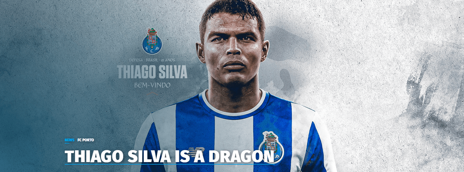 Porto Official: 41-Year-Old Thiago Silva Joins as Free Agent; Signs 0.5+1 Year Contract