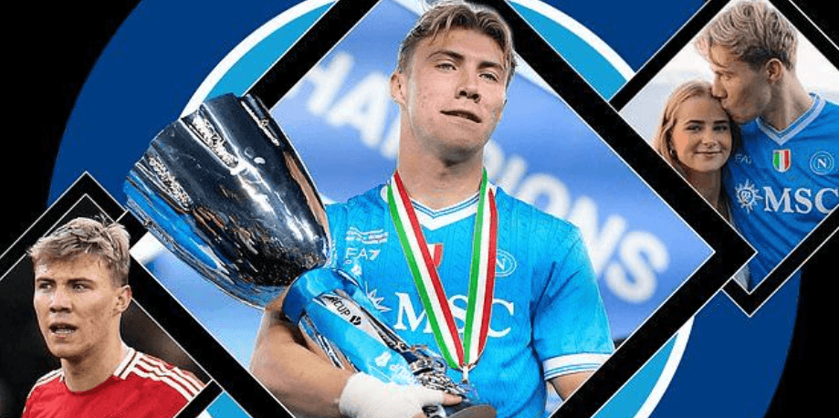 راسموس هويلوند يتذكر تفاصيل انتقاله من مانشستر يونايتد إلى نابولي