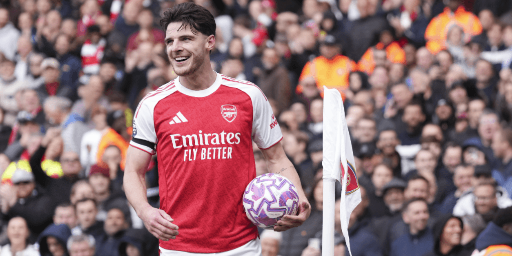 Declan Rice: Aneh Semua Orang Meniru Tendangan Sudut Kami Tapi Tak Ada yang Mencapai Level Kami