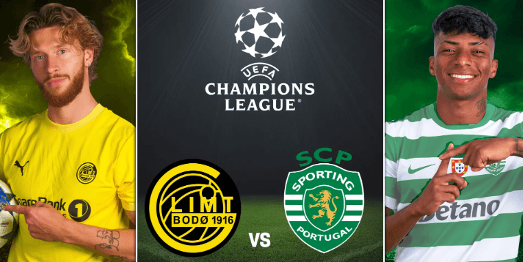 Liga Champions: Prediksi Bodo/Glimt vs Sporting Lisbon & Taruhan Menang