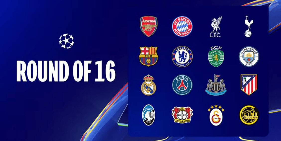 চ্যাম্পিয়ন্স লিগ প্রথম লেগ রাউন্ড অফ ১৬ কীভাবে দেখবেন: ফ্রি লাইভ স্ট্রিম, টিভি চ্যানেল এবং শুরুর সময়